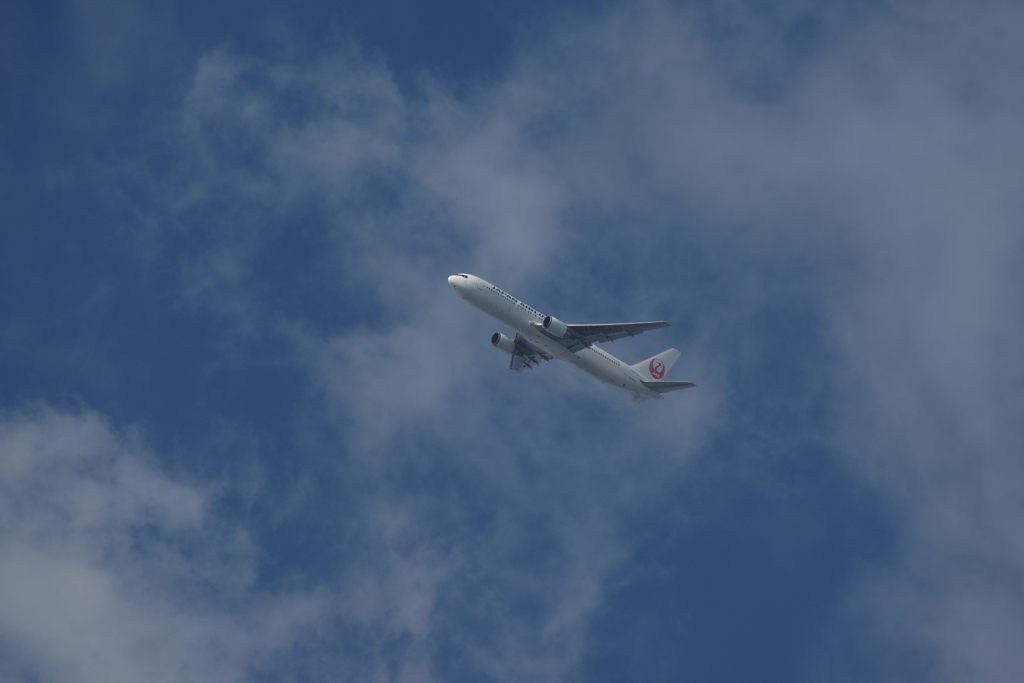 自宅マンションベランダより