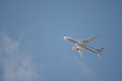 自宅マンションベランダより