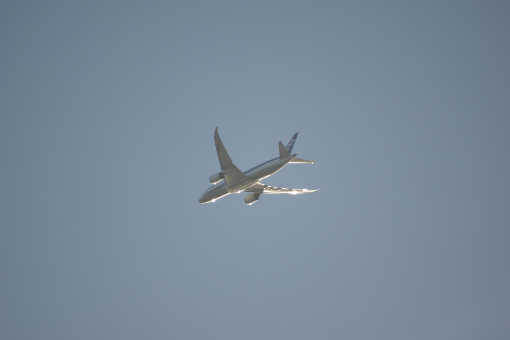 自宅マンションベランダより