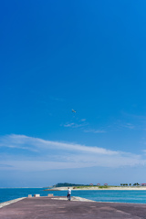 飛行機とおじさん