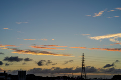 夕方の空