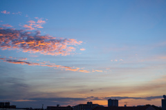 朝方の空