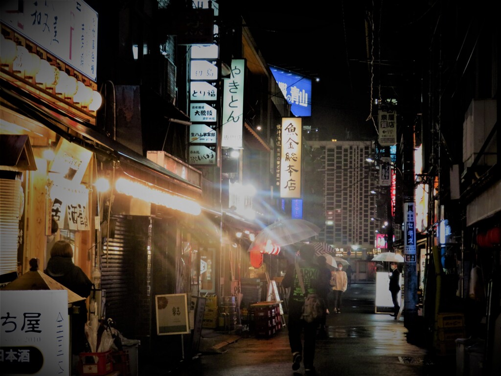 新橋夜景