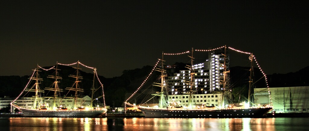 帆柱の森に夜が来る3