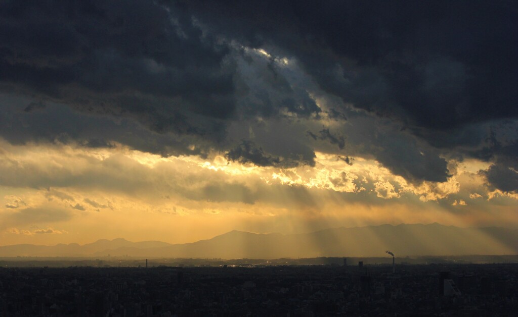夕暮時