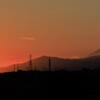 見よ　夕の富士