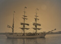Old ship  Old Photo