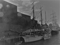 Old ship Old photo
