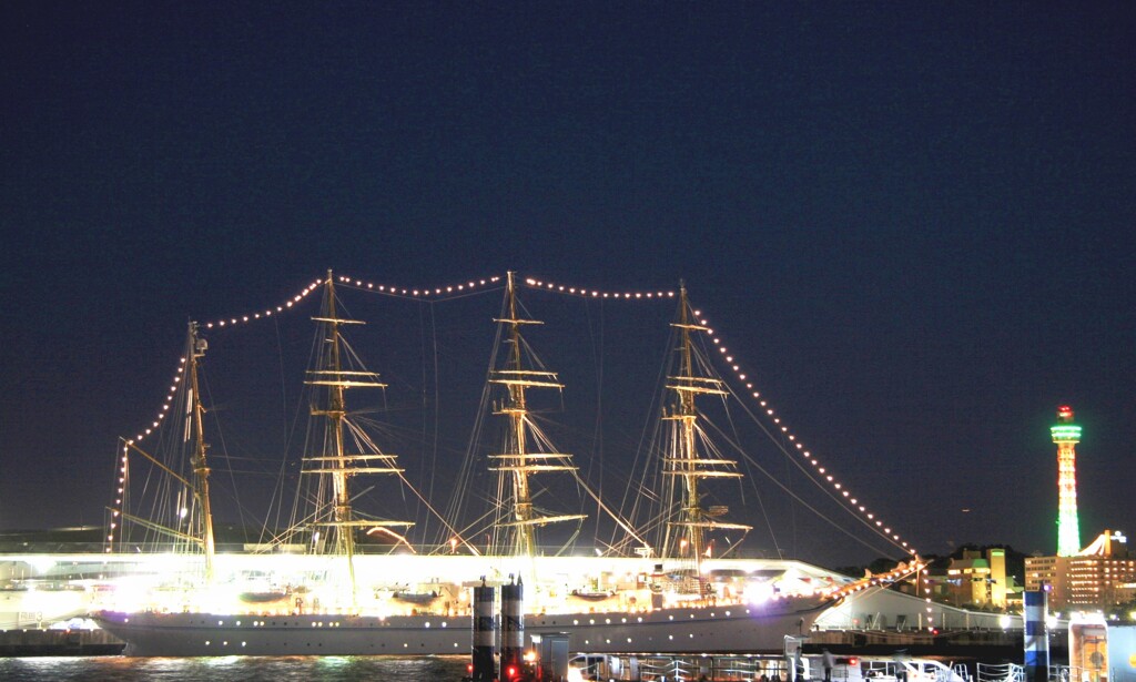 YOKOHAMA港の夜