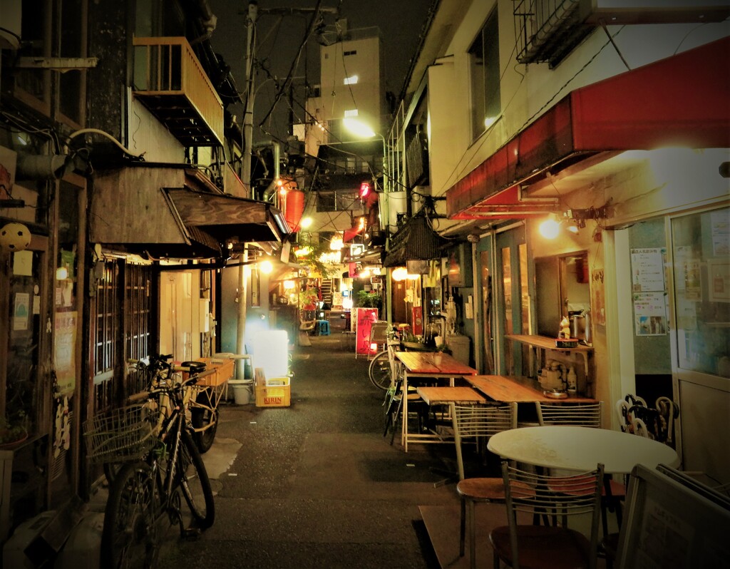 西荻窪夜景