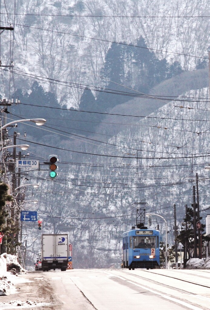 ある日の函館市電