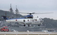 防衛大臣到着～2015年度観艦式当日