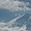雲にまみれて富士