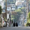 坂道の通学