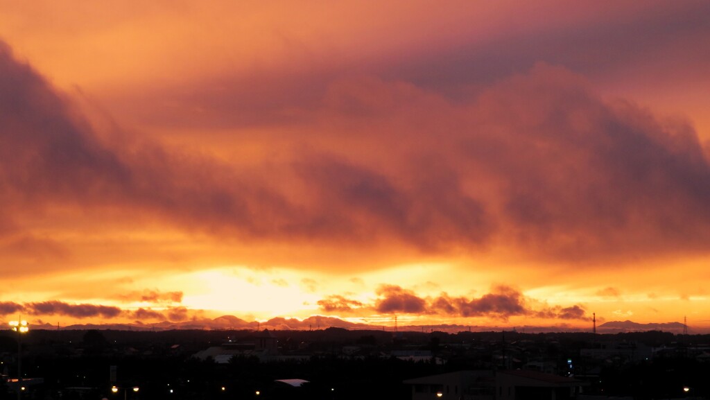 夕焼け空