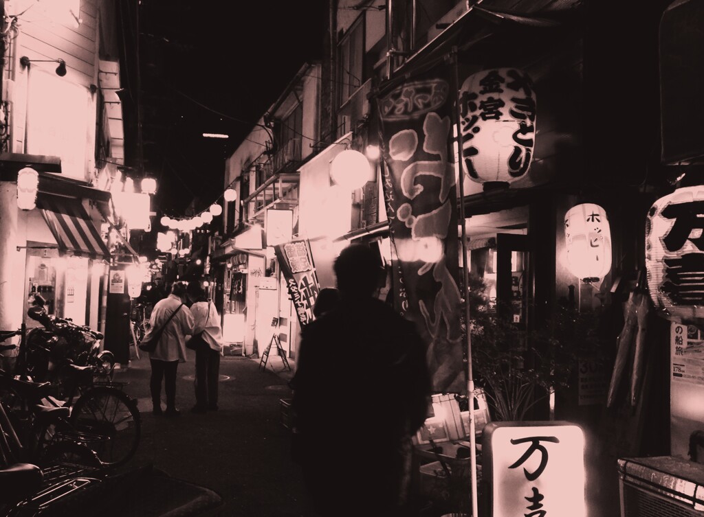 酒場通りにて
