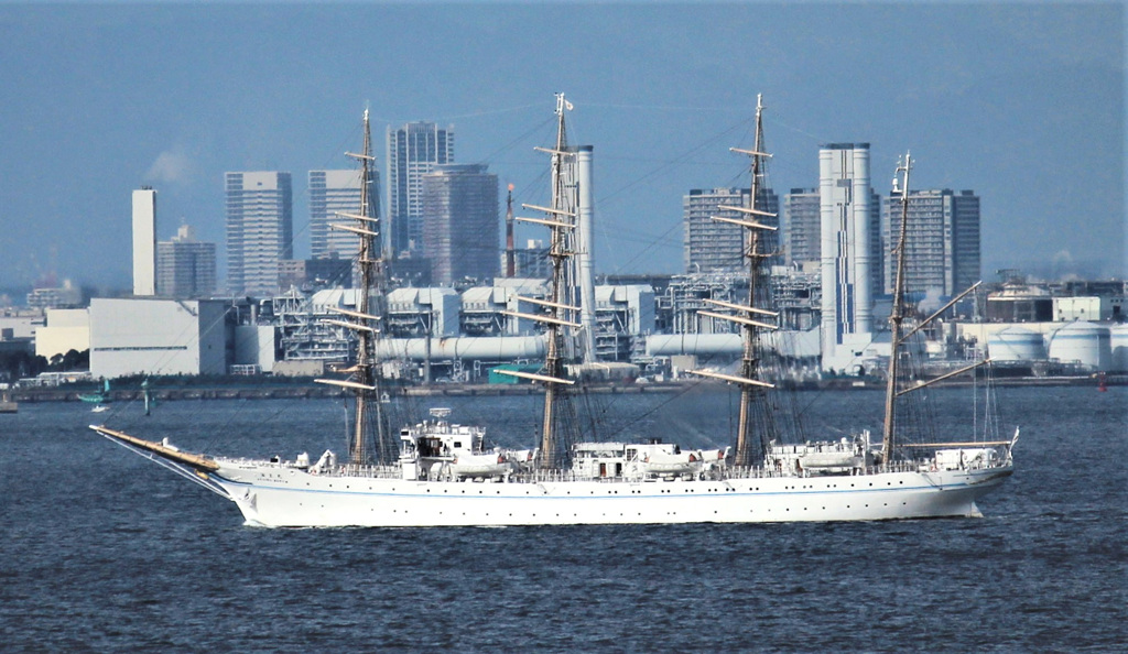 川崎から船に乗って・・・
