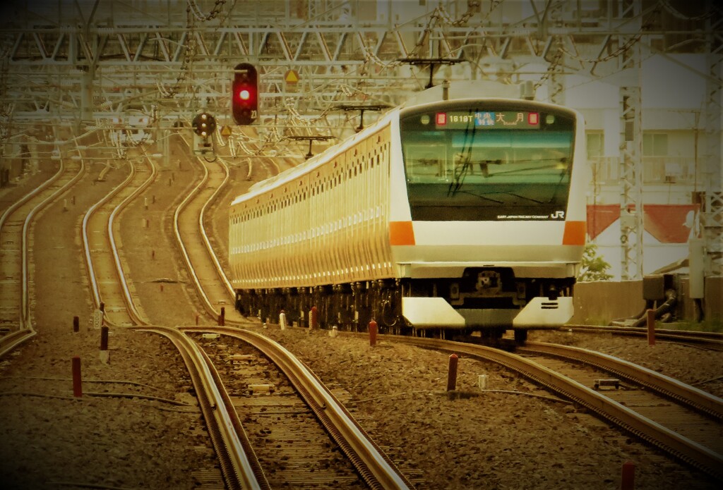 下り電車