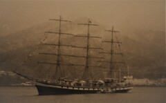 Old ship  Old photo
