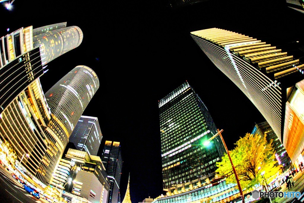 名駅 夜景