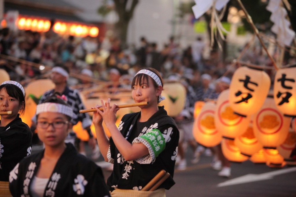 竿燈、登場シーン