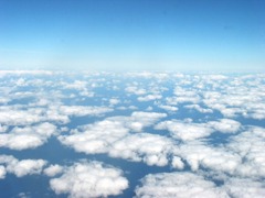 太平洋上空