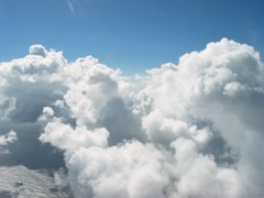 太平洋上空