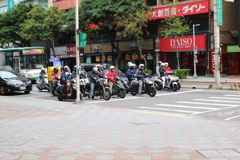 台北　朝の風景