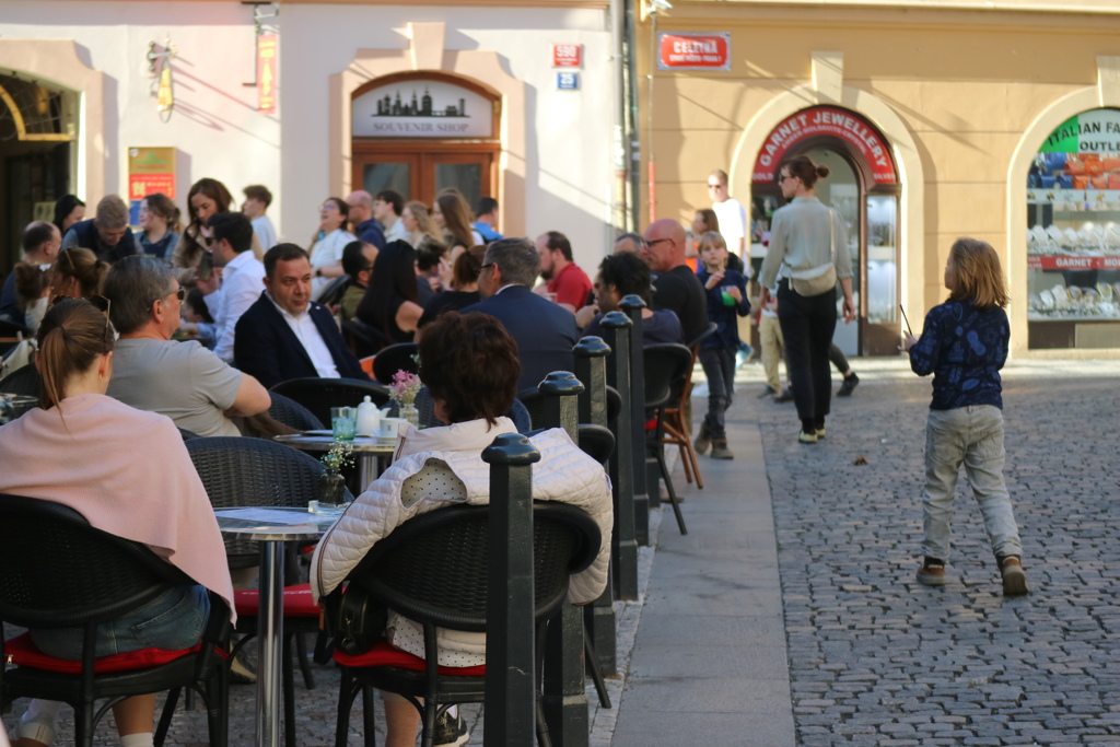 プラハ　市街地　