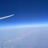 グリーンランド上空