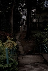 新宿区の一端