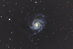 【再処理】M101（回転花火銀河）2018年05月15日撮影分