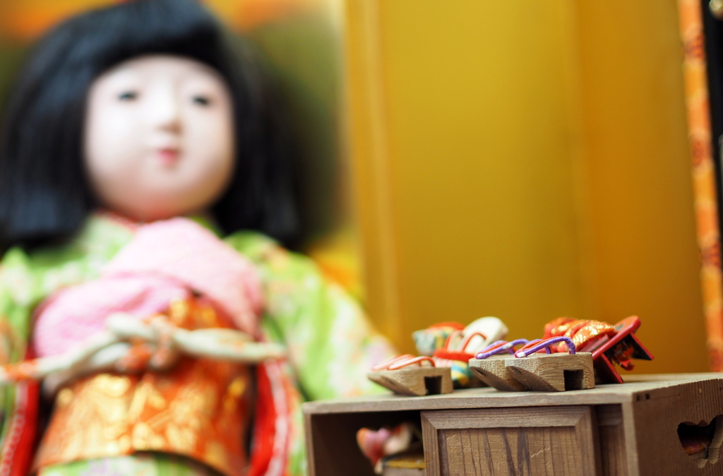 神社のお雛様
