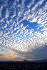 ある朝の空