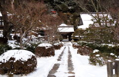 高野山雪景色①