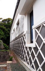 お寺のなまこ壁