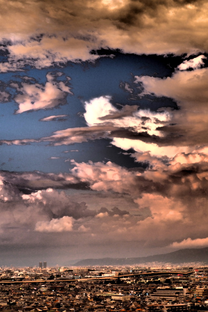 昨夕の空