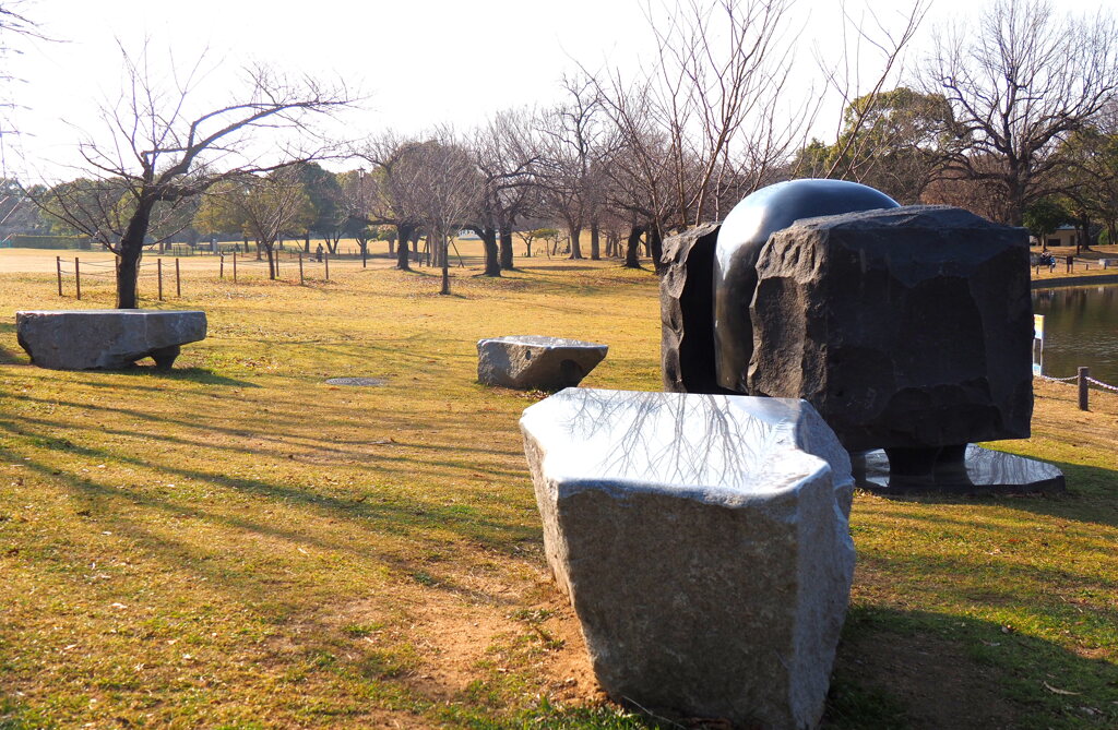 公園のオブジェ