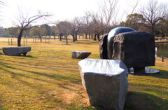 公園のオブジェ