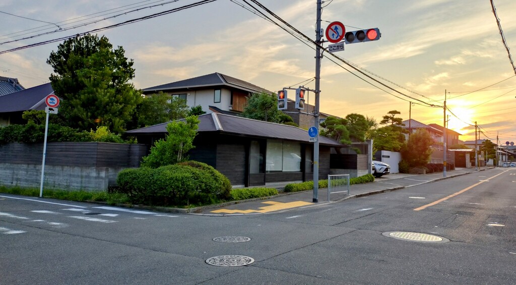 早朝散歩
