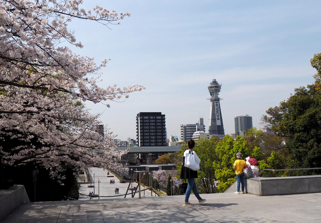 通天閣の見える風景