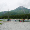 大正池にて