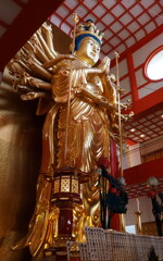 大千手十一面観音立像①