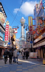 人出が戻りつつある新世界