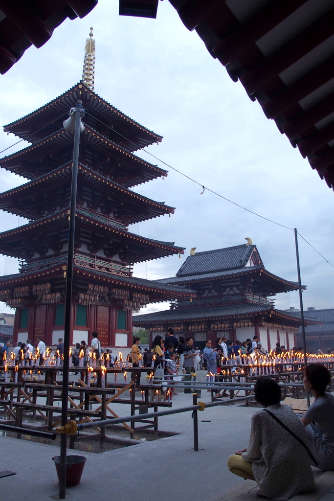 四天王寺万灯供養法要