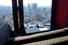 道頓堀を眼下に