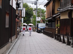 お稽古へ