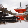 高野山雪景色②
