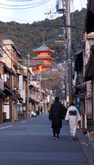 塔のある風景①