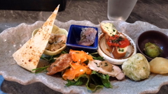 前菜の盛り合わせ